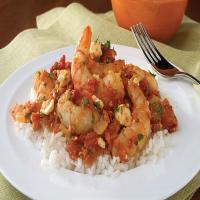 Shrimp with Tomato & Feta image