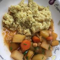 Moroccan Vegetable Stew with Couscous_image
