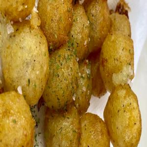 Crispy Potato Puffs Recipe by Tasty image