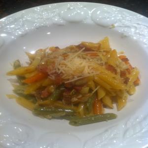 Penne with Artichokes, Pancetta, and Thyme_image