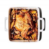 Slow-Roasted Chicken With All the Garlic_image