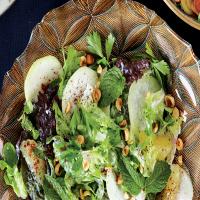 Mixed Lettuces and Kohlrabi With Creamy Sumac Dressing_image