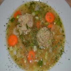 Asian Inspired Pork-upine Meatball Soup_image