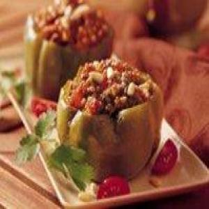 Slow Cooker Couscous-Stuffed Peppers (Cooking for 2)_image