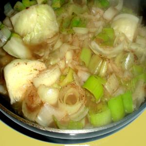 Spicy Leeks, Cabbage & Onions_image