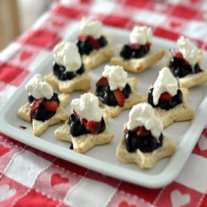 Red, White, and Blueberry Shortcakes_image