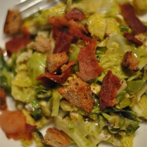 Brussels Sprouts and Bacon Salad image
