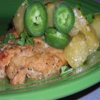 Sauteed Chicken Breasts With Pineapple and Jalapeno Chilies_image