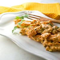 Sweet Potato Salad With Lime Pickle and Cashews image