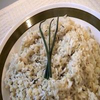 Garlic Dill Rice image