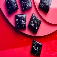 Salted Black Licorice Caramels image