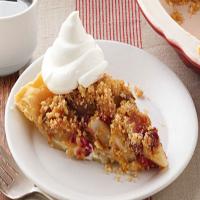 Cranberry-Pear Crumble Pie image