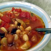 Quick Provencal Mushroom and White Bean Stew image