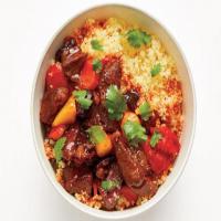 Slow-Cooker Moroccan Beef Stew with Couscous image