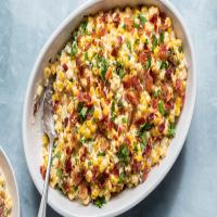 Skillet Corn With Bacon and Sour Cream_image