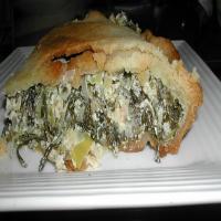 Spinach and Leek Tart image