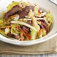 Beef strips with crunchy Thai salad image