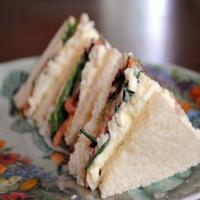 Smoked Salmon and Chopped Egg Sandwiches image