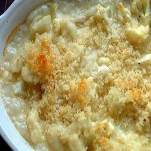 Cheesy Cauliflower with Crunchy Panko Crumbs, made Lite_image