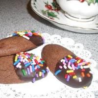 Gilded Chocolate Shortbread image