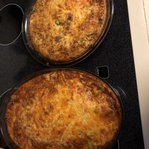 Impossibly Easy Ham and Asparagus Pie image