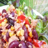 Tuna, Bean and Sweetcorn Salad image