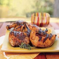 Chicken with Tangerine, Honey, and Chipotle Glaze image