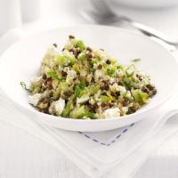 Quinoa, lentil & feta salad image