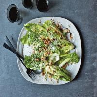 Romaine Salad with Rye Crisps and Lemon-Pecorino Vinaigrette image