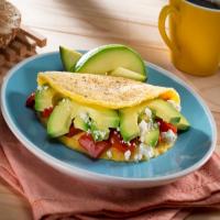 Avocado and Goat Cheese Omelet_image