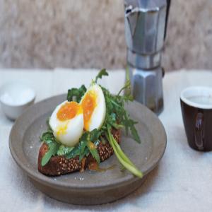 Soft-Boiled Egg Tartines with Green Mayonnaise_image