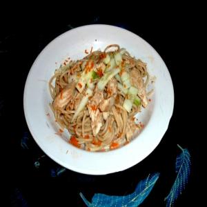Cold Sesame Noodles With Shredded Chicken Recipe - Chinese.Genius Kitchen_image