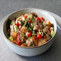 Greek Chicken and Potato Bowl image
