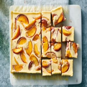 Creamy Peach Pie Bars image