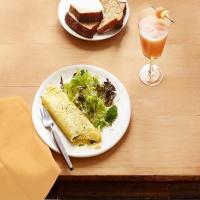 Omelet With Fried Sage and Gruyere_image