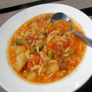 Italian Sausage Vegetable Soup image