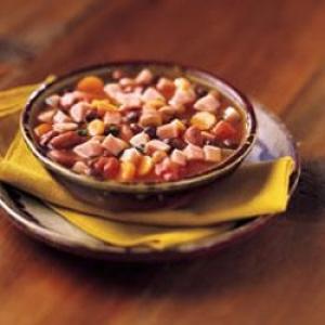 Hearty 3-Bean & Ham Soup_image