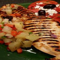 Grilled Caribbean Chicken With Pineapple Salsa_image