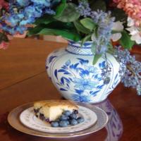 Blueberry Sour Cream Cake image