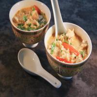 Thai Red Curry Chicken Soup image