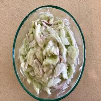 Kittencal's Creamy Cucumber Salad_image