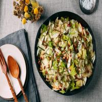 Endive, Apple, and Celery Salad with Smoked Almonds and Cheddar image