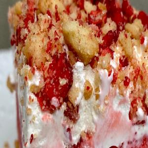 Strawberry Shortcake Ice Cream Cake Recipe by Tasty image