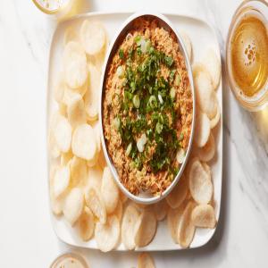Chili Crab Dip With Shrimp Chips image