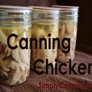 Canning Chicken or Poultry Raw Pack or Hot pack directions_image