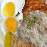 Awesome Country Fried Steak & Eggs image