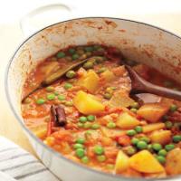Pea and Potato Curry image