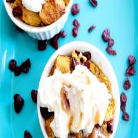 Pumpkin Challah Bread Pudding for Two_image