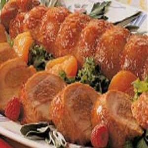 Apricot-Filled Pork Tenderloin Recipe_image