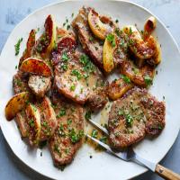 Pork Chops With Apples and Cider image